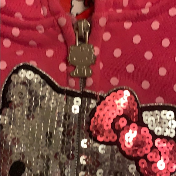Girls Hello Kitty Zip Up - Picture 4 of 5